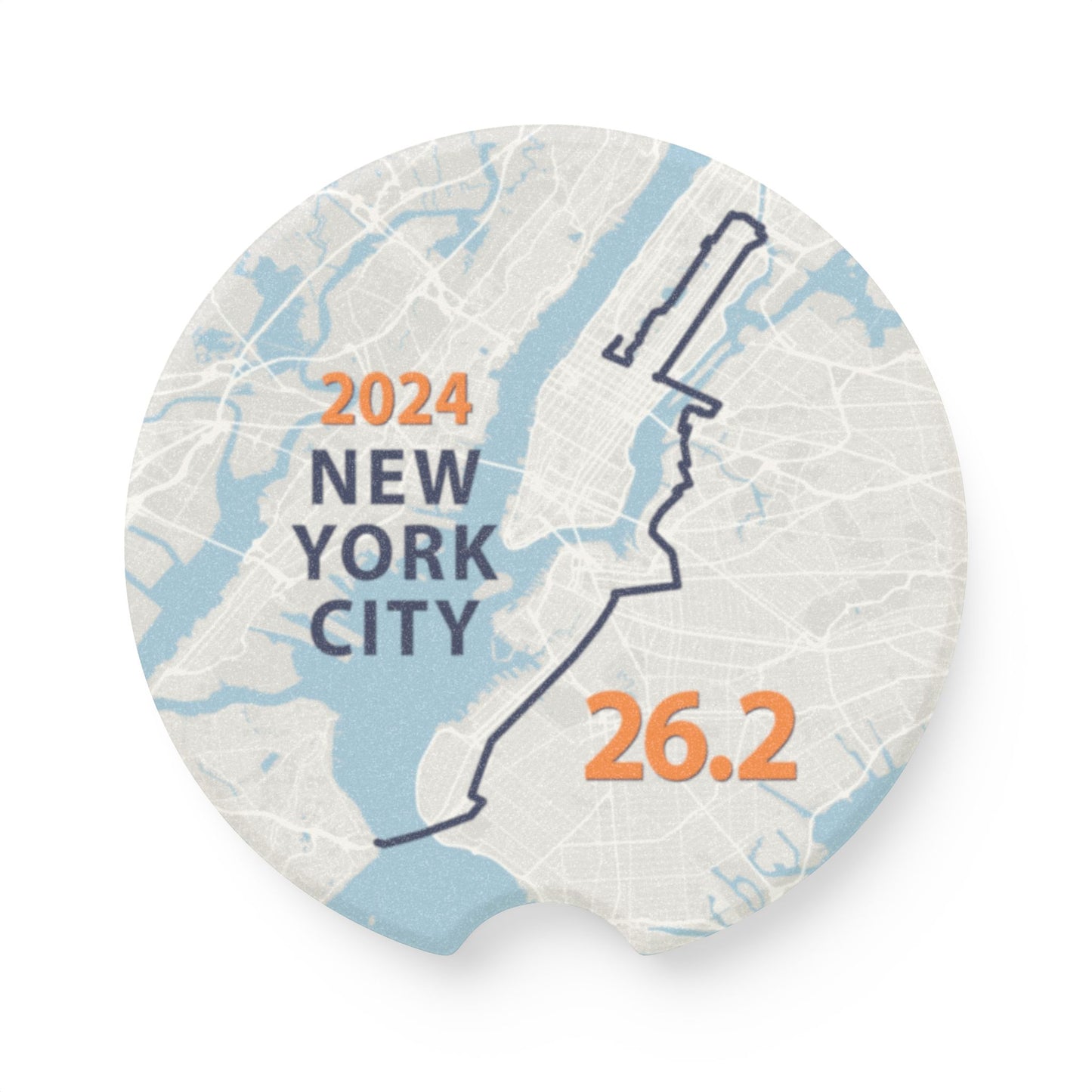 NYC 2024 Soapstone Car Coaster