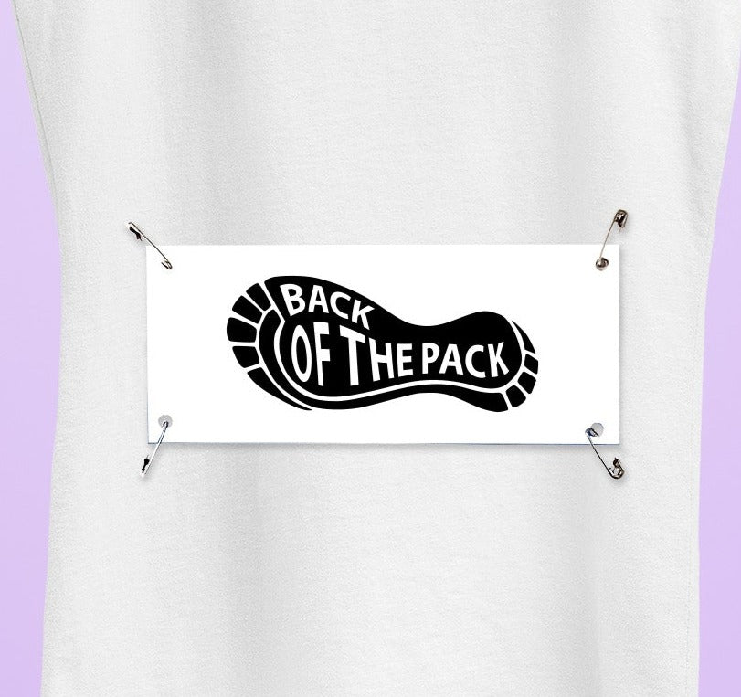 BOTP race bib **please read item details for rush processing options and how to upgrade shipping if needed faster**