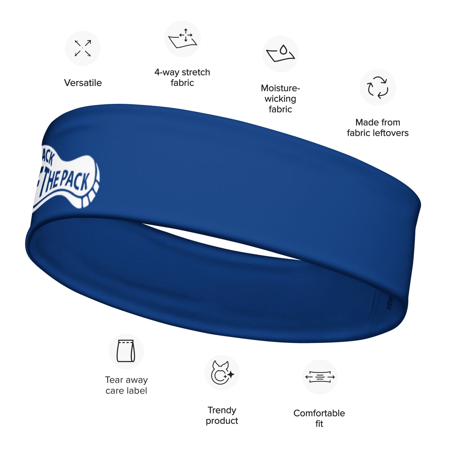 Back of the pack shoe Headband