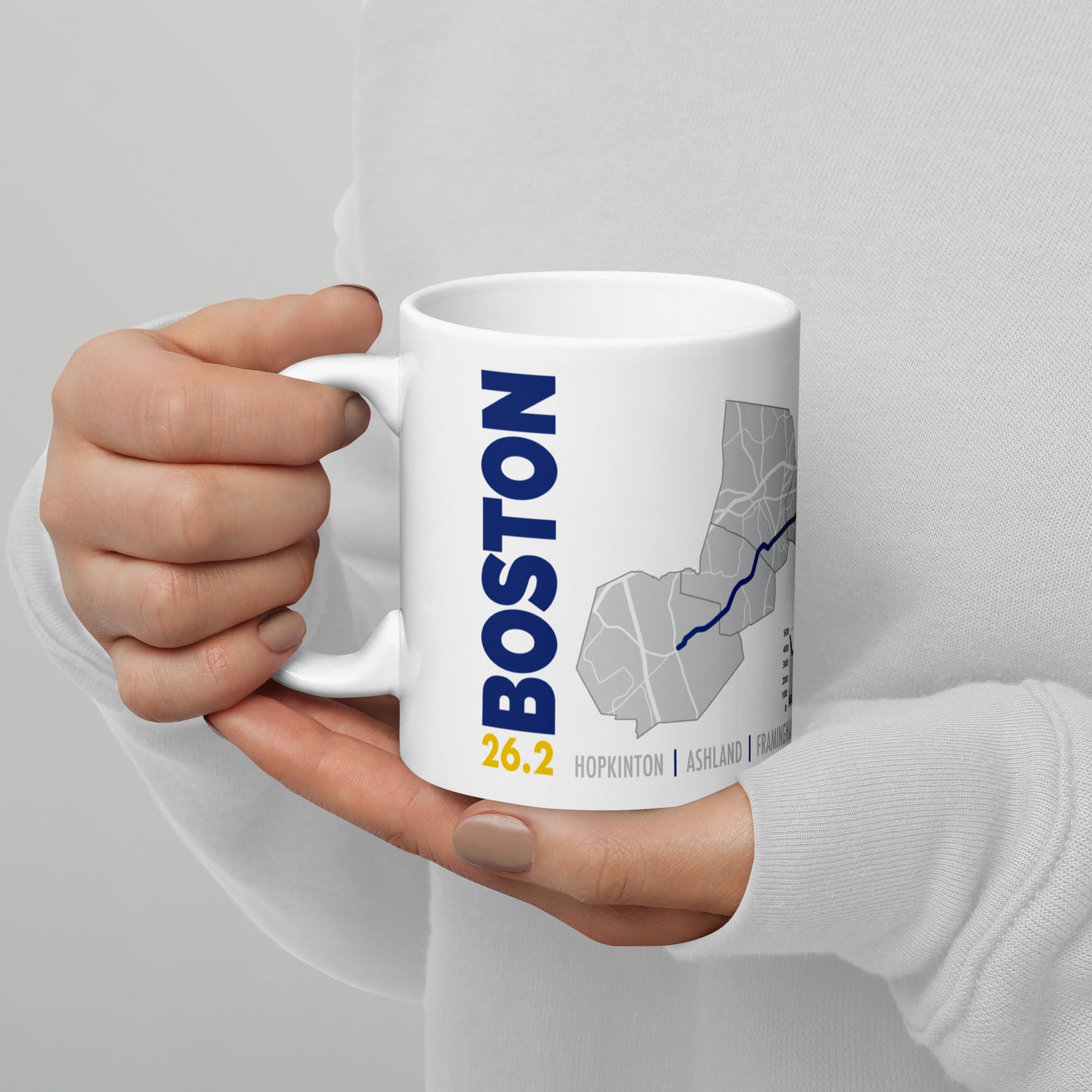 Boston 26.2 mug