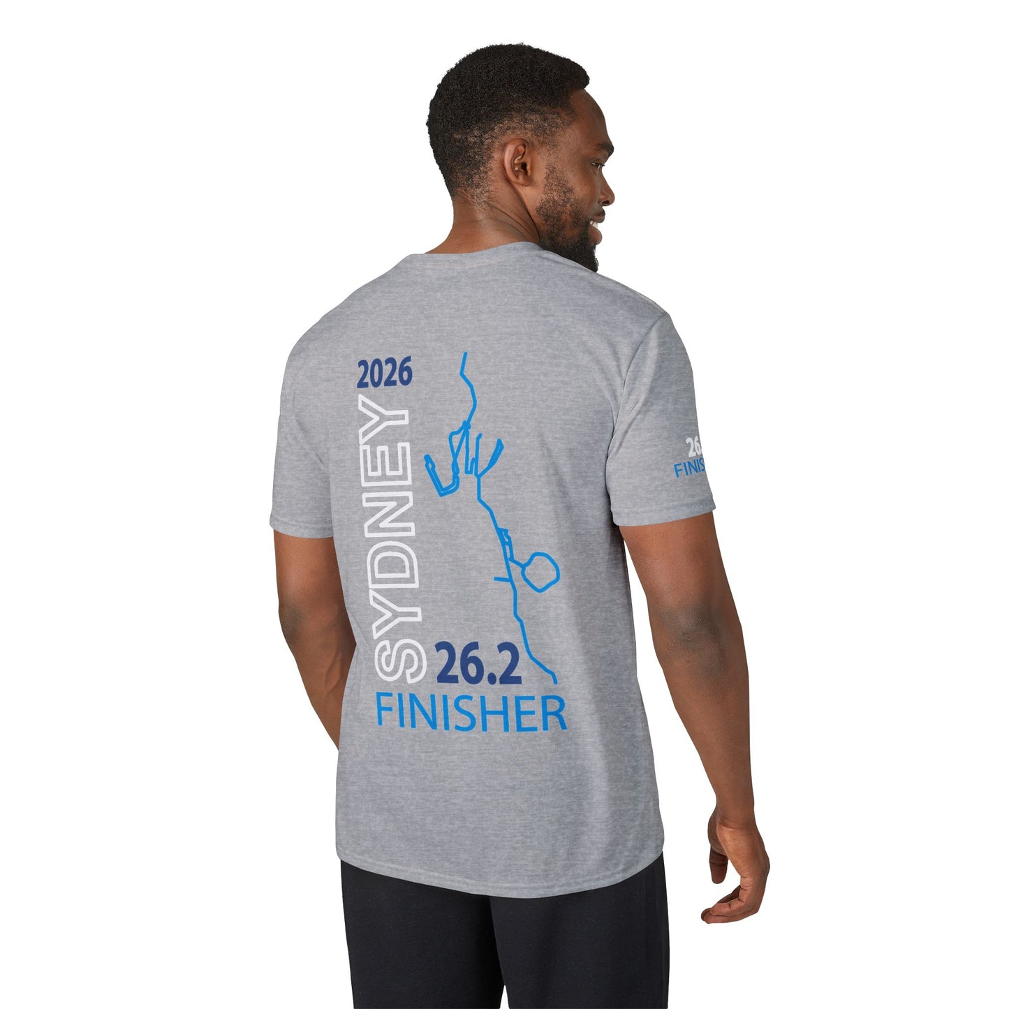 Sydney 26.2 Finisher T-Shirt | Marathon Route Graphic