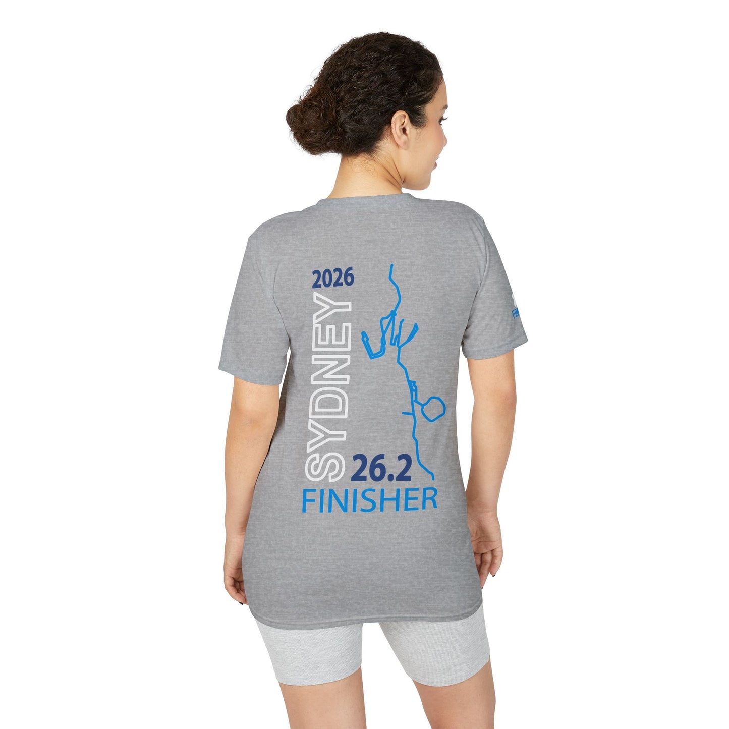Sydney 26.2 Finisher T-Shirt | Marathon Route Graphic