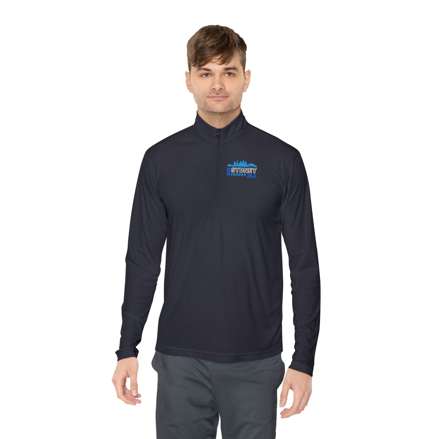 Sydney 26.2 Finisher Quarter-Zip Pullover | Marathon Runner Top