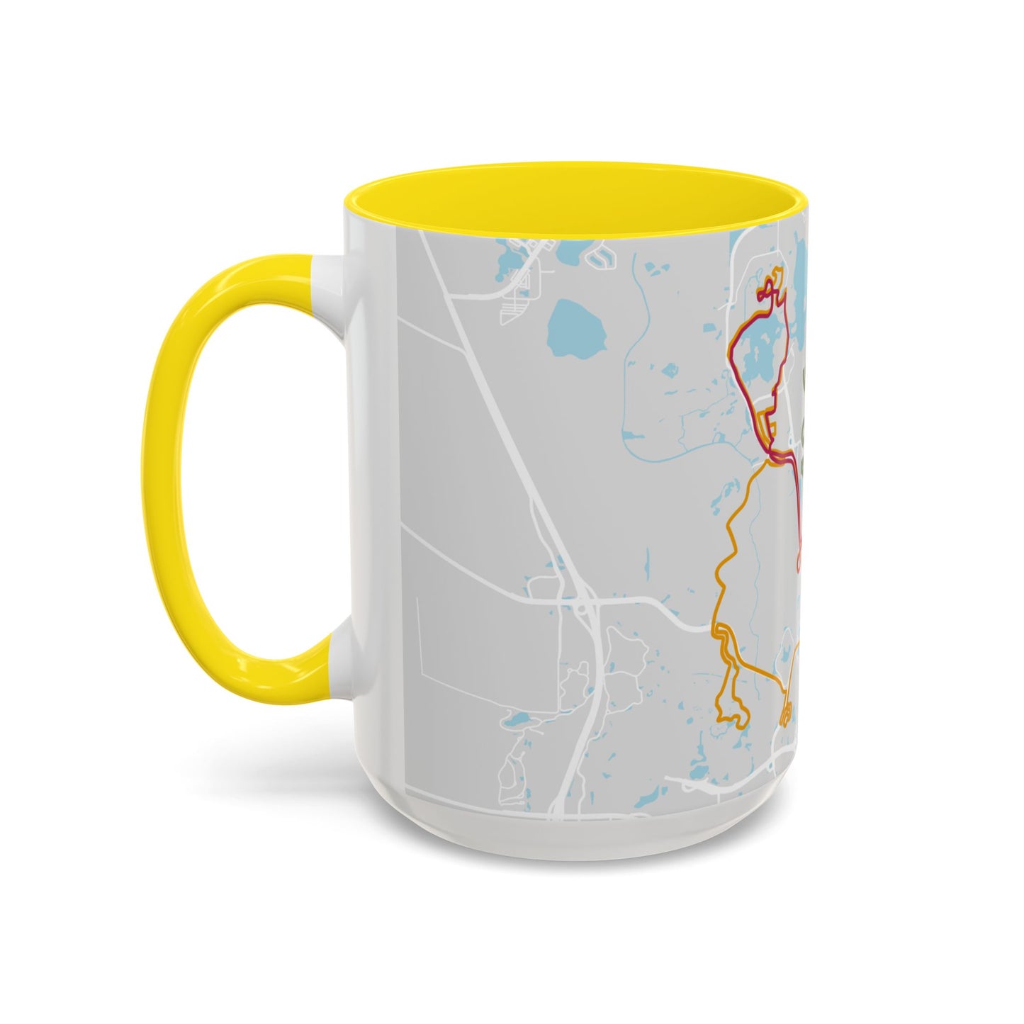 Dopey 48.6 2026 Map Route Mug | Accent Coffee Mug 11oz/15oz