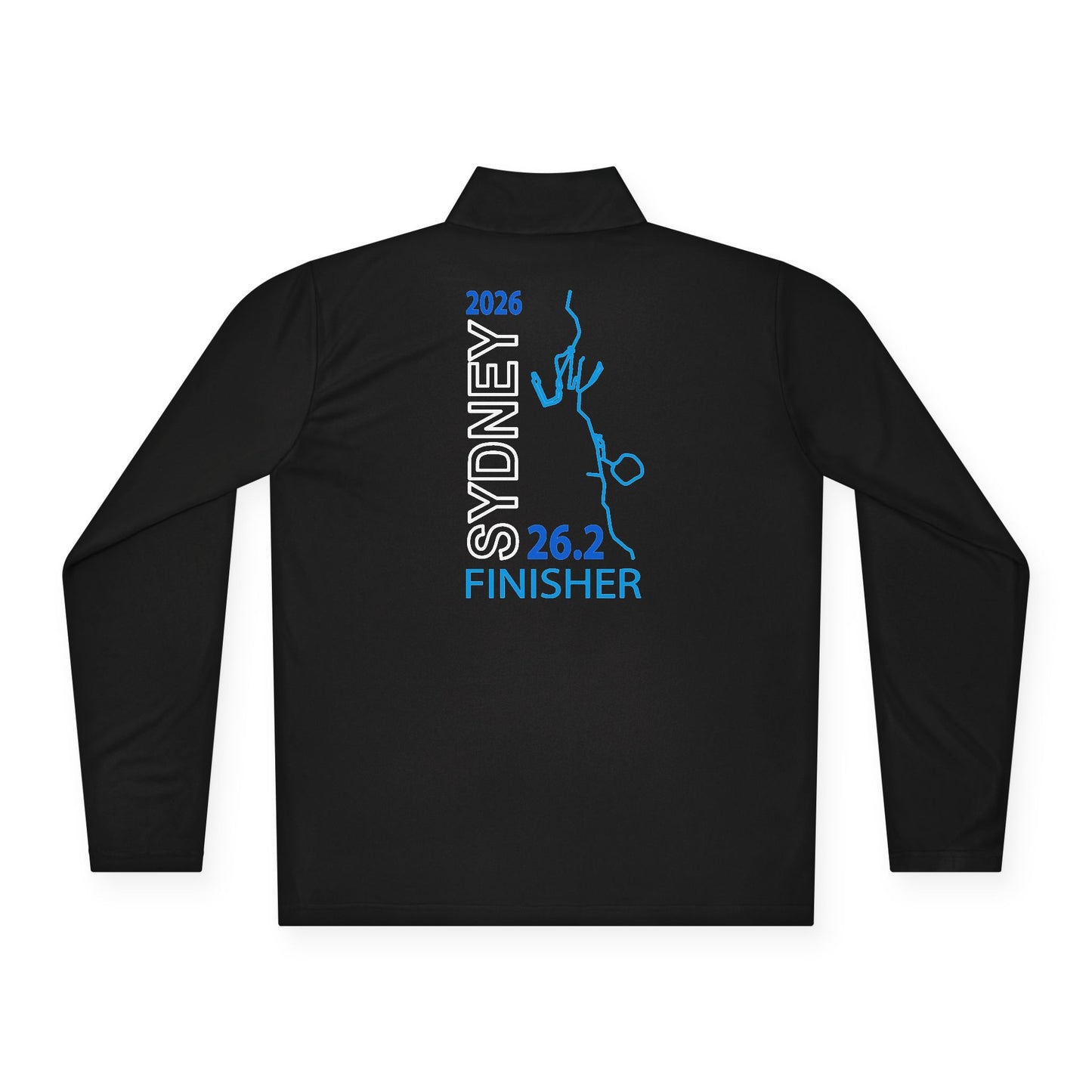 Sydney 26.2 Finisher Quarter-Zip Pullover | Marathon Runner Top