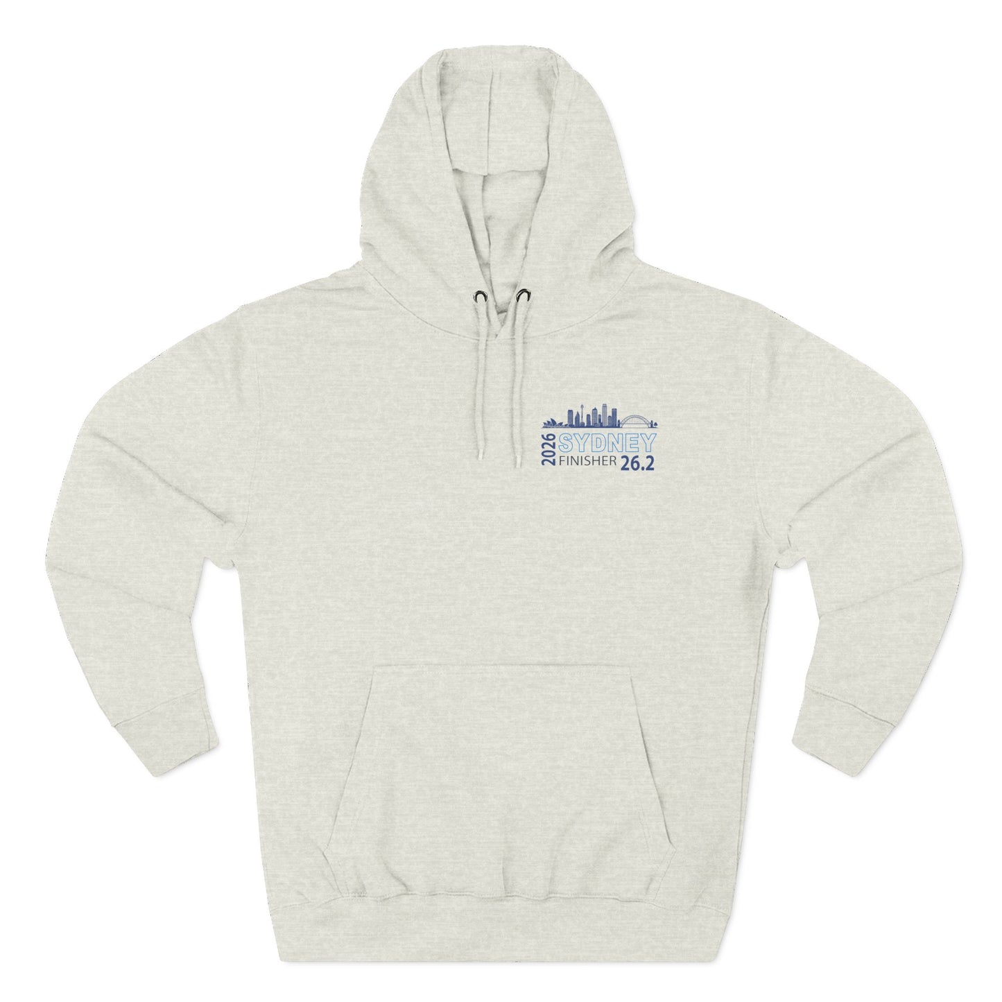 2026 Sydney 26.2 Finisher Hoodie | 2026 race route skyline