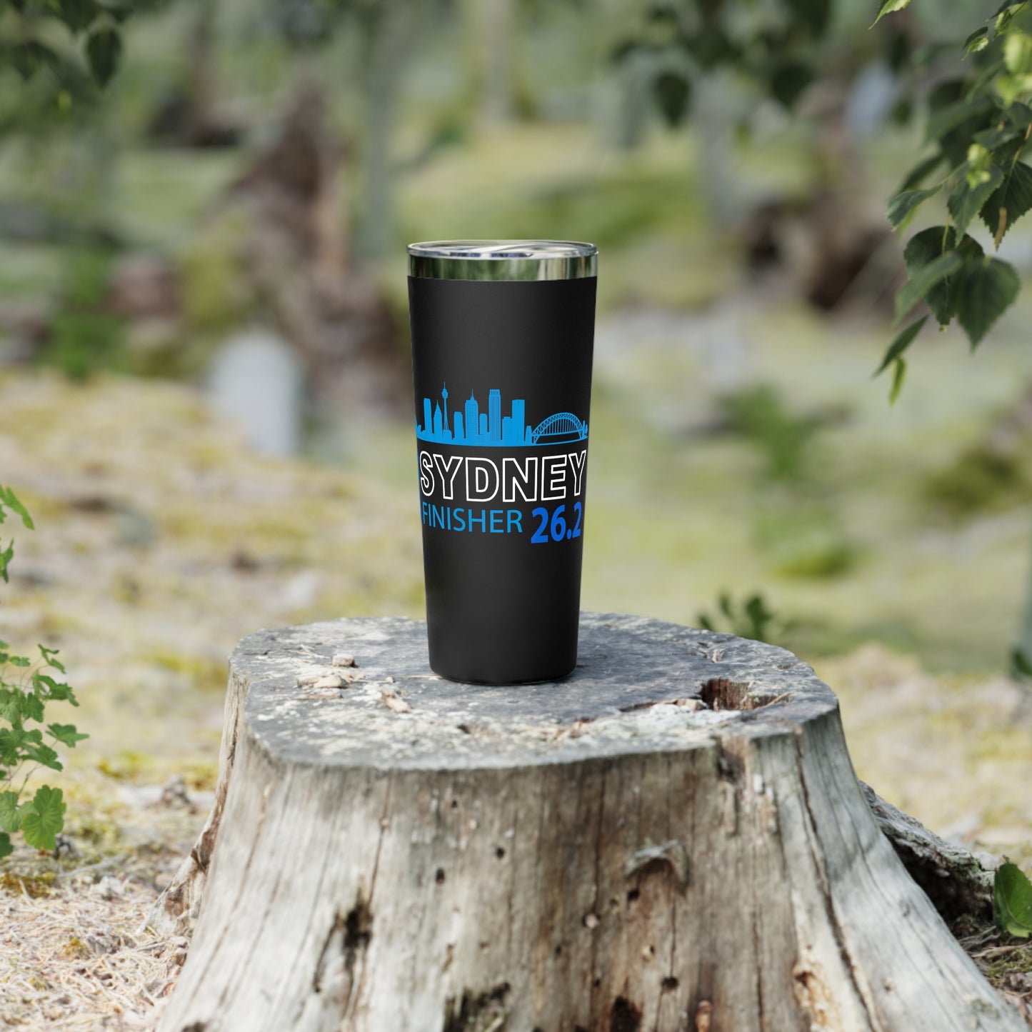 2026 Sydney skyline finisher 26.2 Tumbler | 22oz insulated travel cup