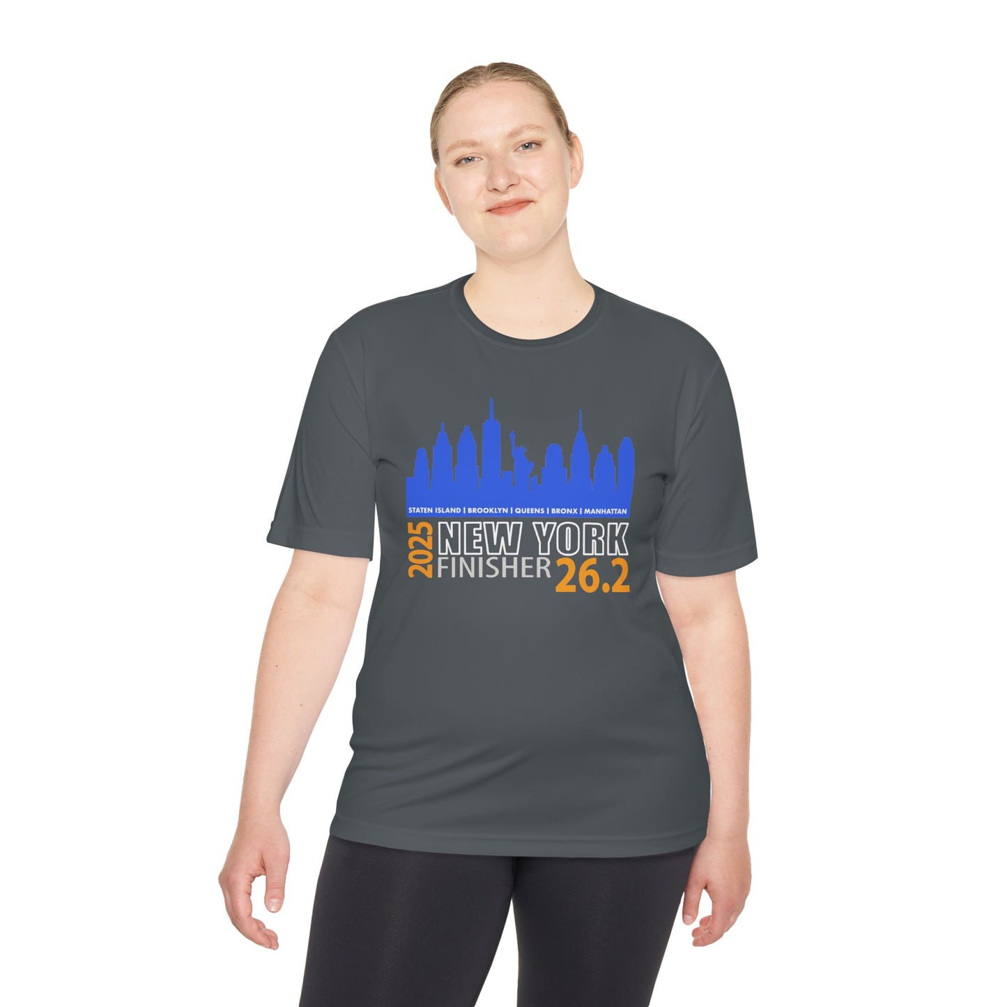2025 New York 26.2 Finisher Tee - Unisex Moisture Wicking Shirt