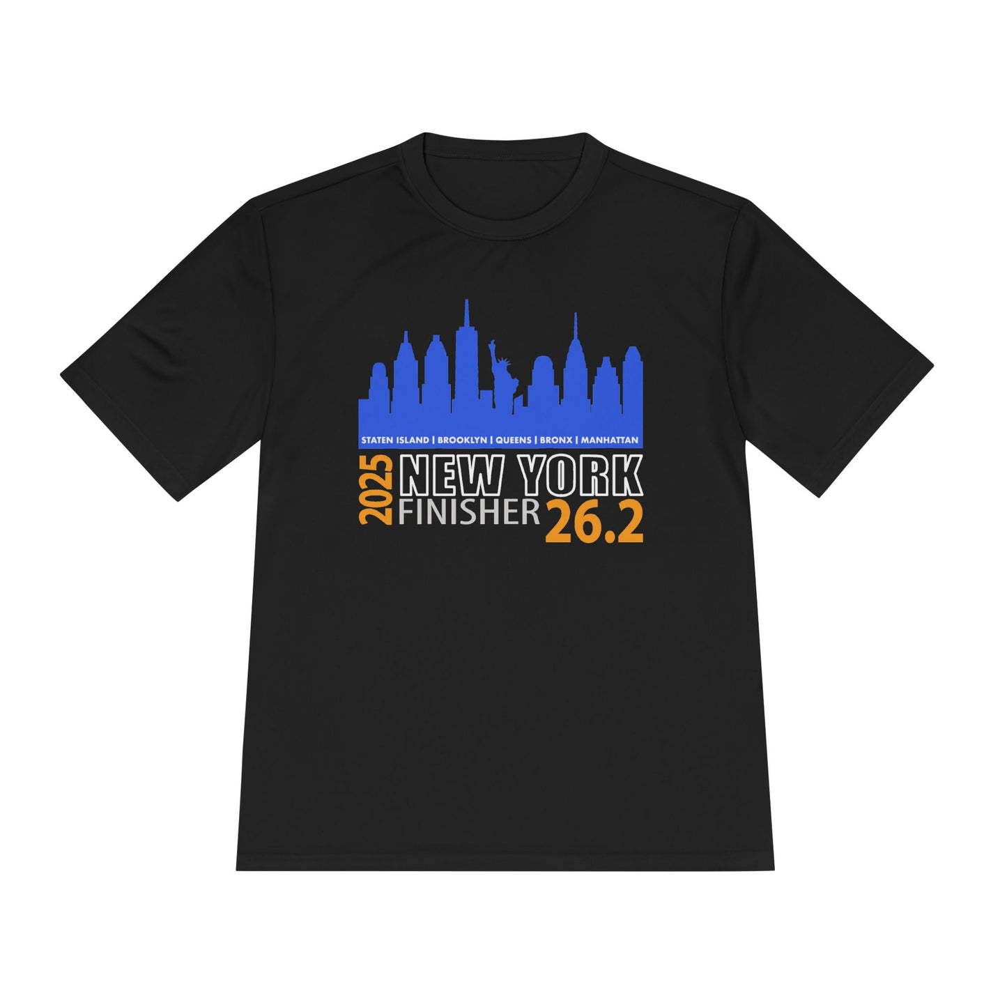 2025 New York 26.2 Finisher Tee - Unisex Moisture Wicking Shirt