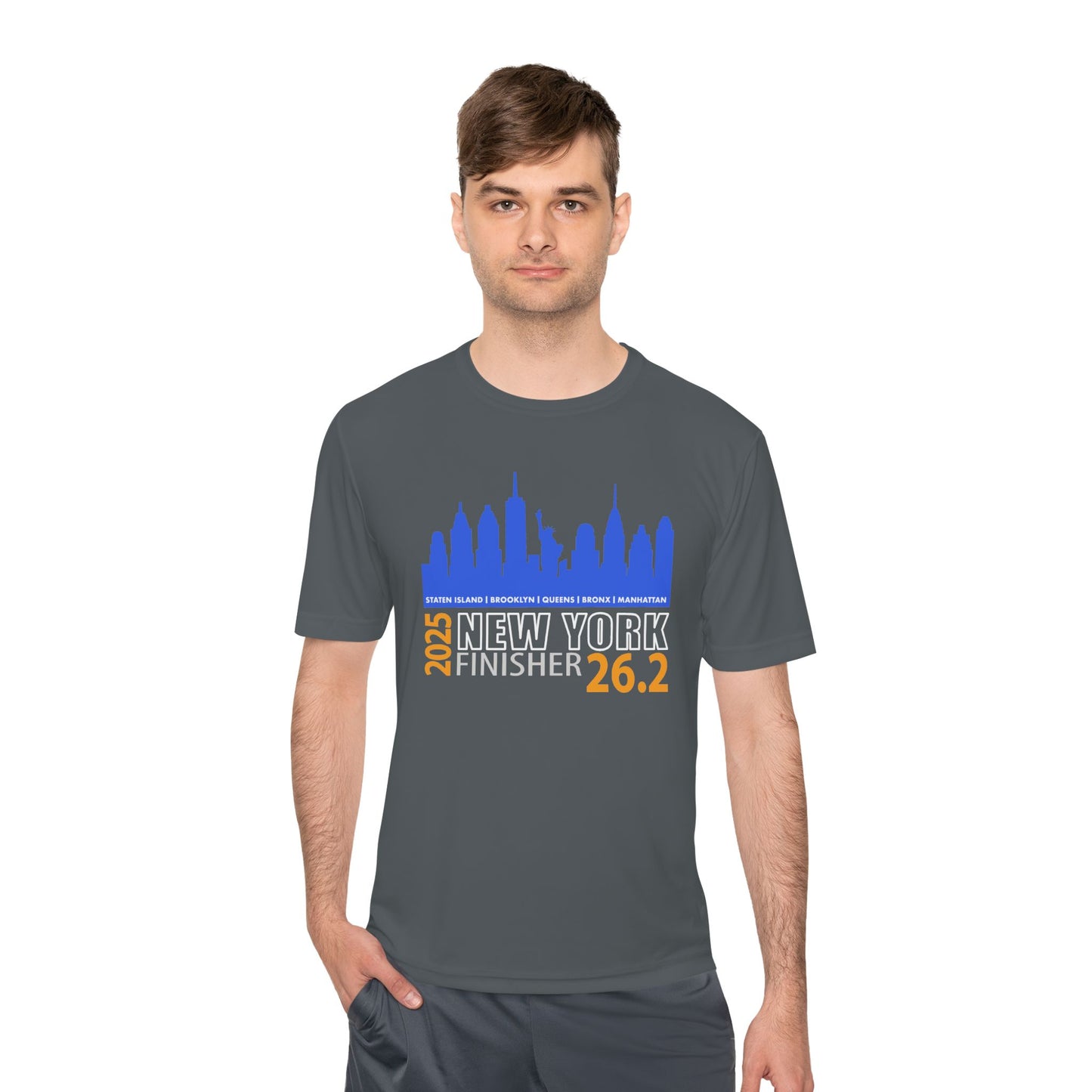 2025 New York 26.2 Finisher Tee - Unisex Moisture Wicking Shirt