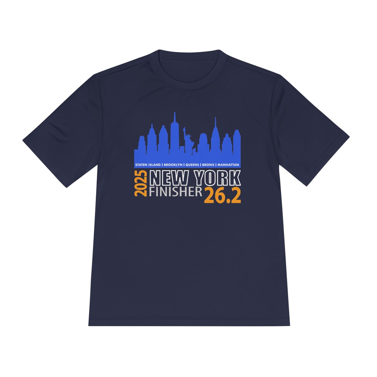2025 New York 26.2 Finisher Tee - Unisex Moisture Wicking Shirt
