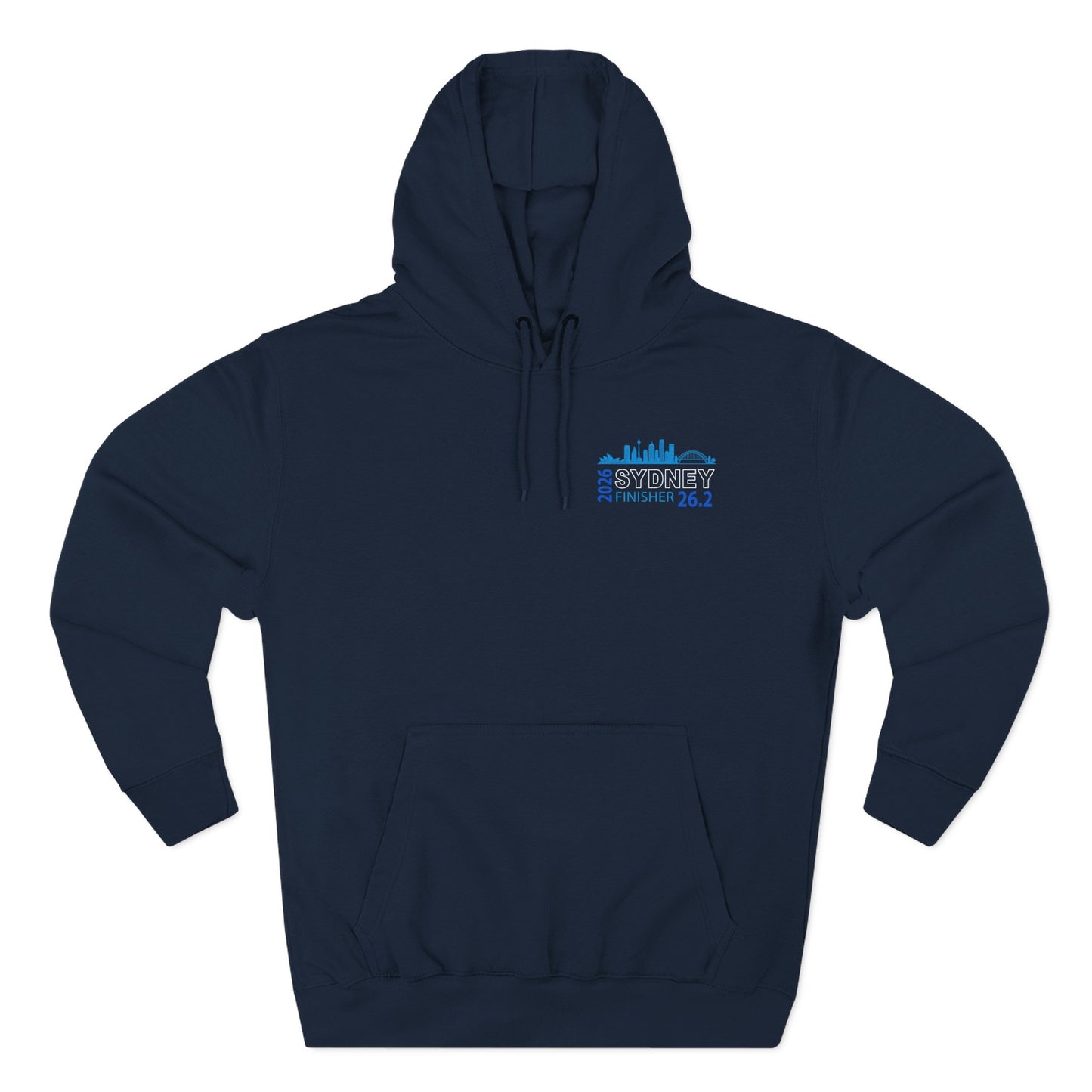 2026 Sydney 26.2 Finisher Hoodie | 2026 race route skyline