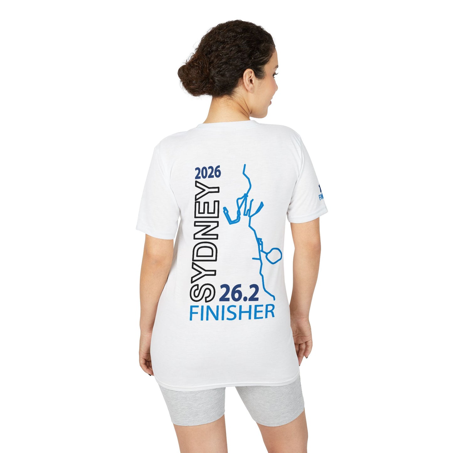 Sydney 26.2 Finisher T-Shirt | Marathon Route Graphic