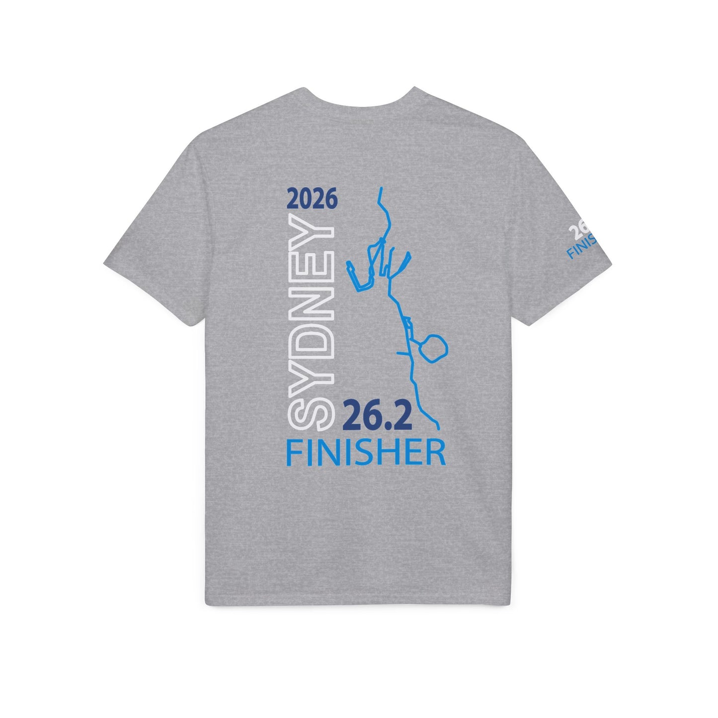 Sydney 26.2 Finisher T-Shirt | Marathon Route Graphic