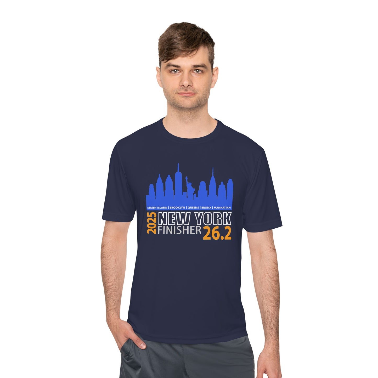 2025 New York 26.2 Finisher Tee - Unisex Moisture Wicking Shirt