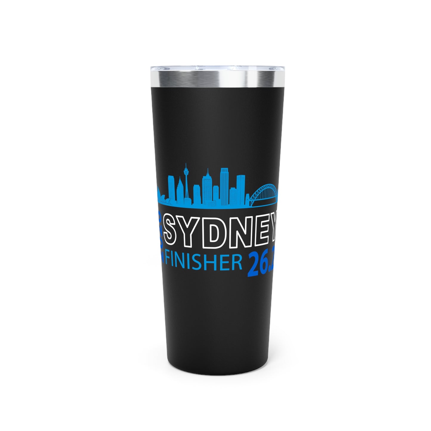 2026 Sydney skyline finisher 26.2 Tumbler | 22oz insulated travel cup