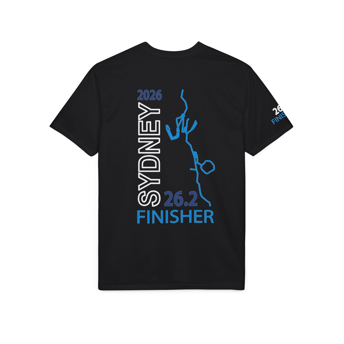 Sydney 26.2 Finisher T-Shirt | Marathon Route Graphic