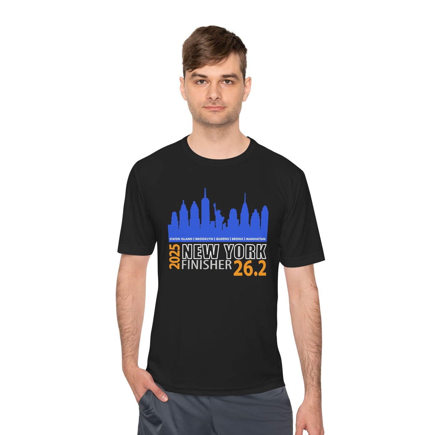 2025 New York 26.2 Finisher Tee - Unisex Moisture Wicking Shirt