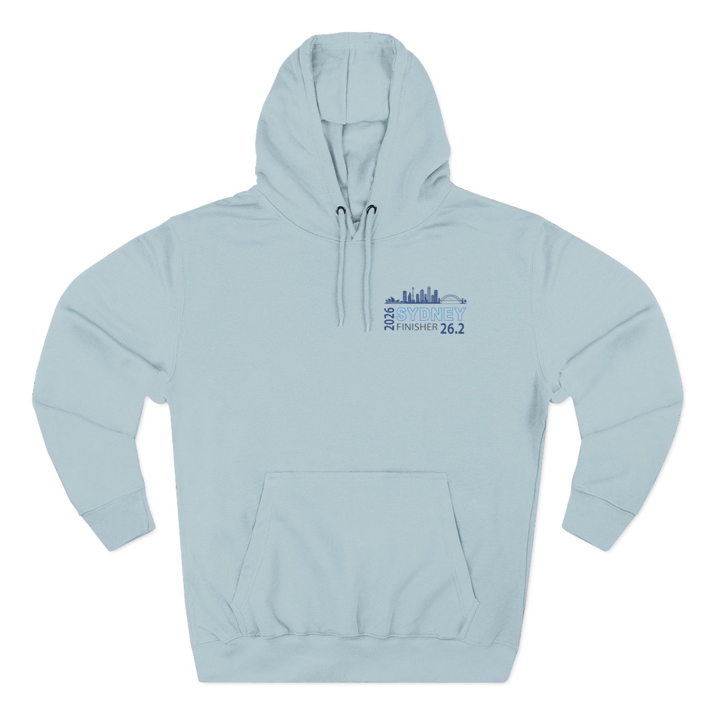 2026 Sydney 26.2 Finisher Hoodie | 2026 race route skyline
