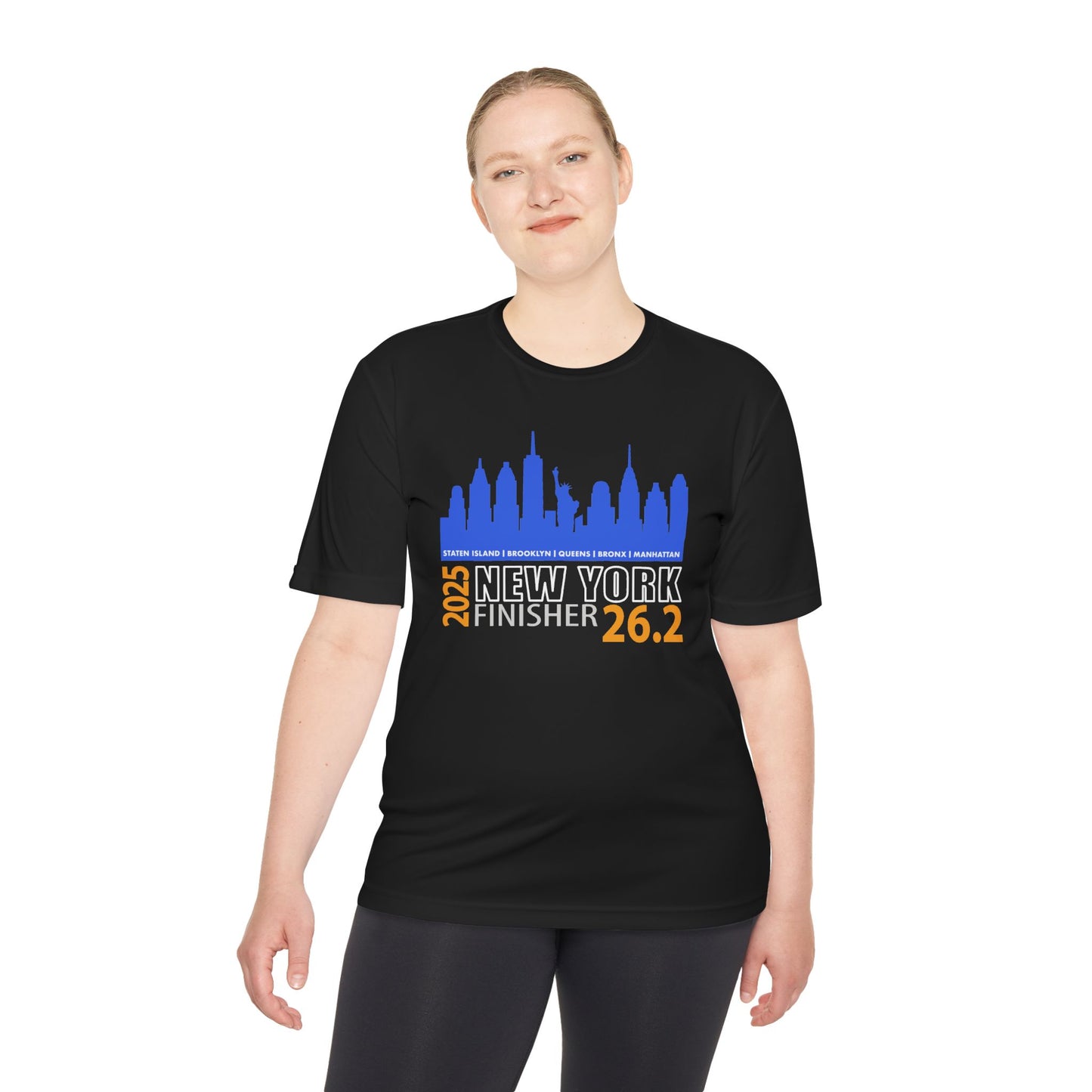 2025 New York 26.2 Finisher Tee - Unisex Moisture Wicking Shirt