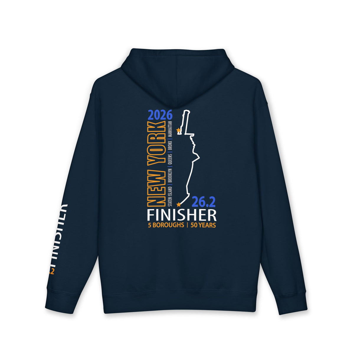 2026 NY 26.2 Finisher Hoodie — 26.2 Race Sweatshirt