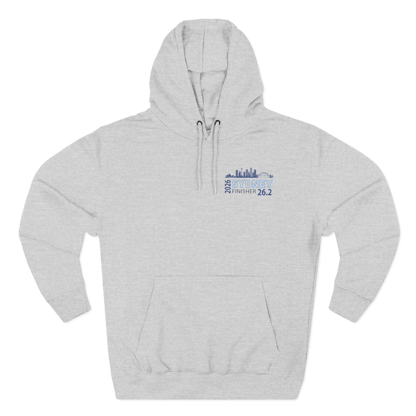2026 Sydney 26.2 Finisher Hoodie | 2026 race route skyline