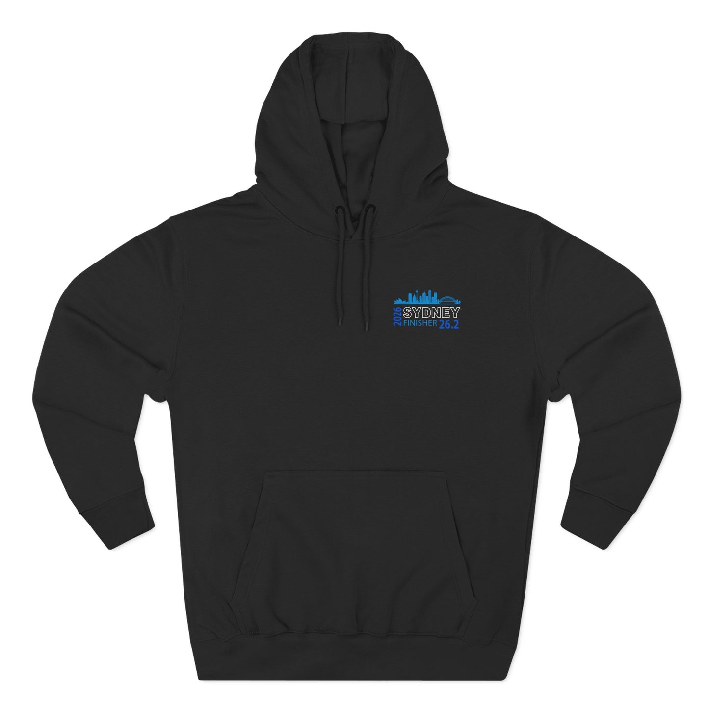 2026 Sydney 26.2 Finisher Hoodie | 2026 race route skyline