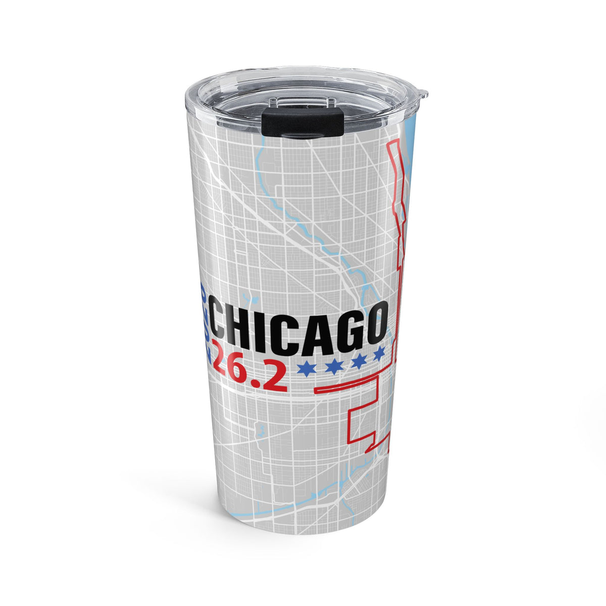 2026 Chicago 26.2 20oz Tumbler, Running Gift, Sports Enthusiast Drinkware, Travel Mug, Race Day Accessory, Fitness Motivational