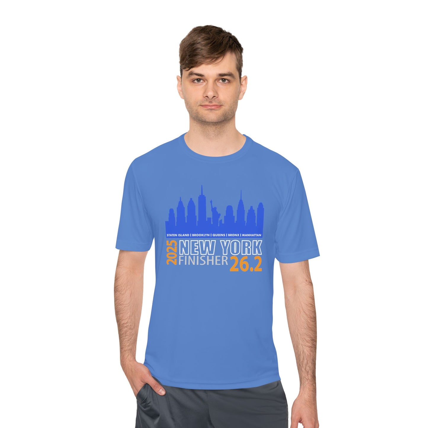 2025 New York 26.2 Finisher Tee - Unisex Moisture Wicking Shirt