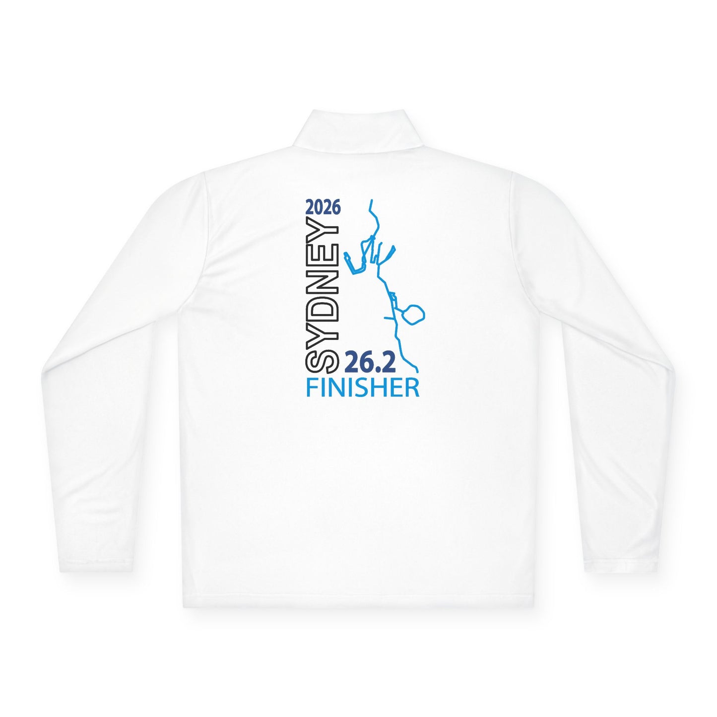 Sydney 26.2 Finisher Quarter-Zip Pullover | Marathon Runner Top