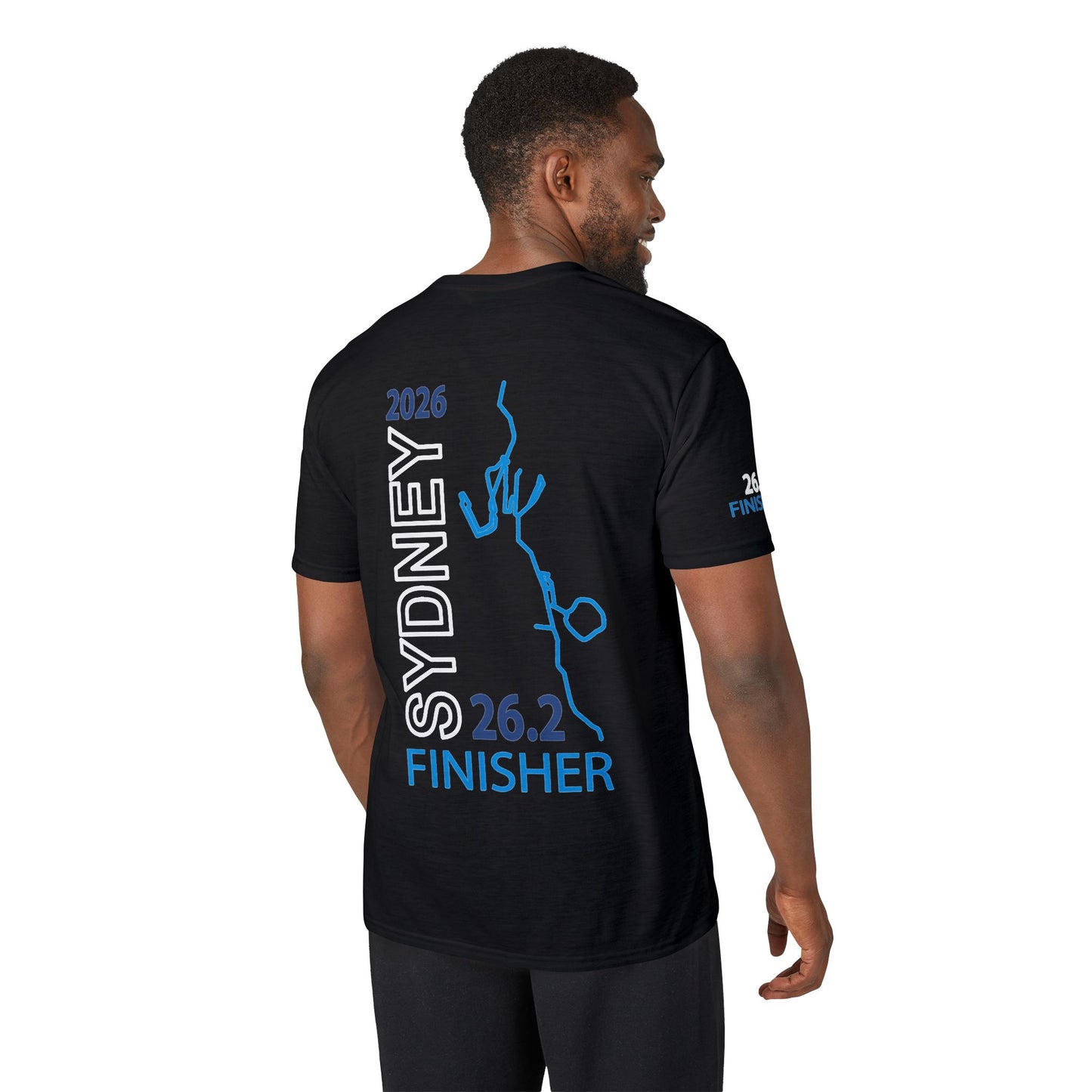 Sydney 26.2 Finisher T-Shirt | Marathon Route Graphic