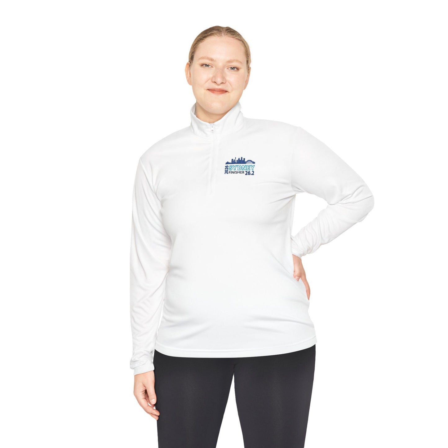 Sydney 26.2 Finisher Quarter-Zip Pullover | Marathon Runner Top
