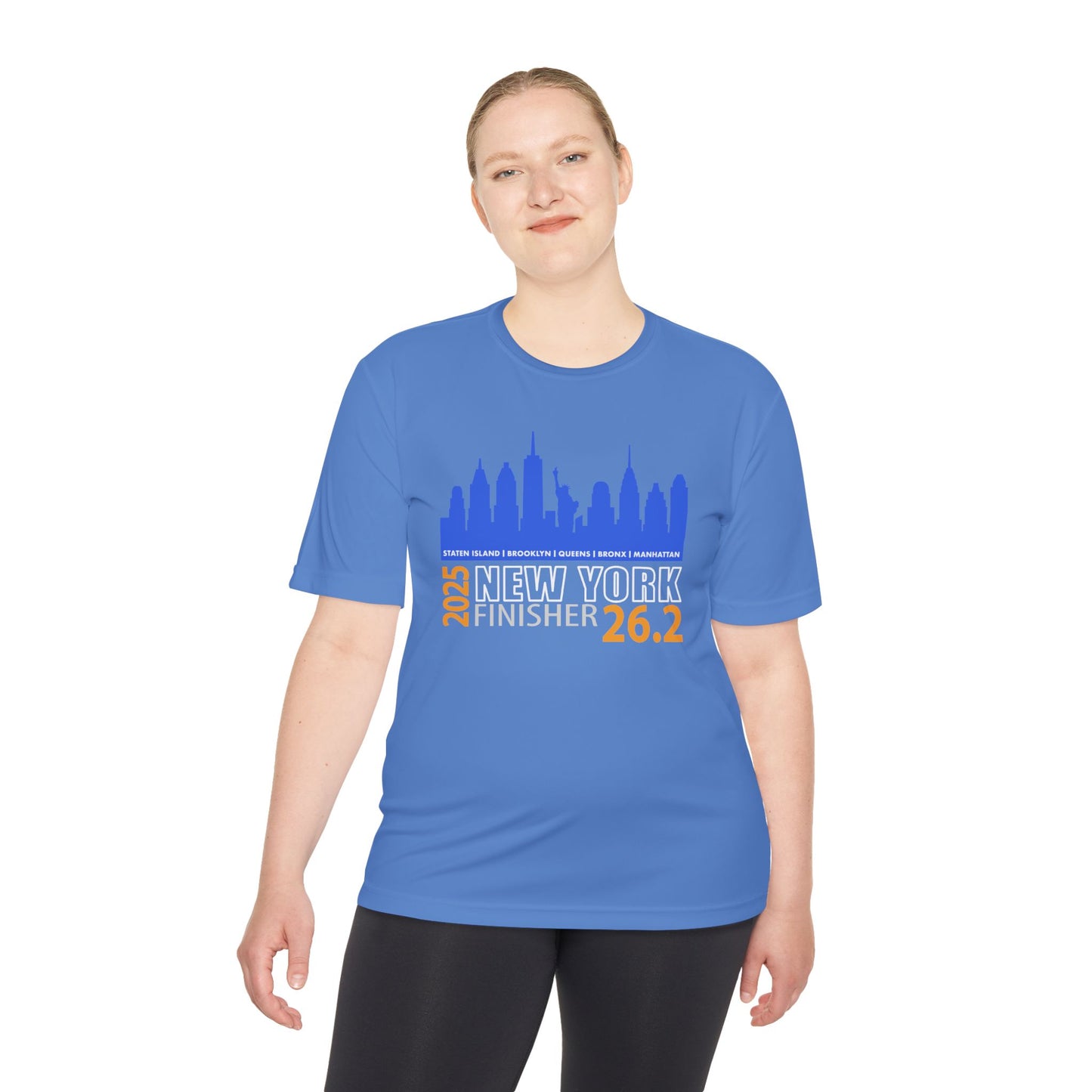 2025 New York 26.2 Finisher Tee - Unisex Moisture Wicking Shirt