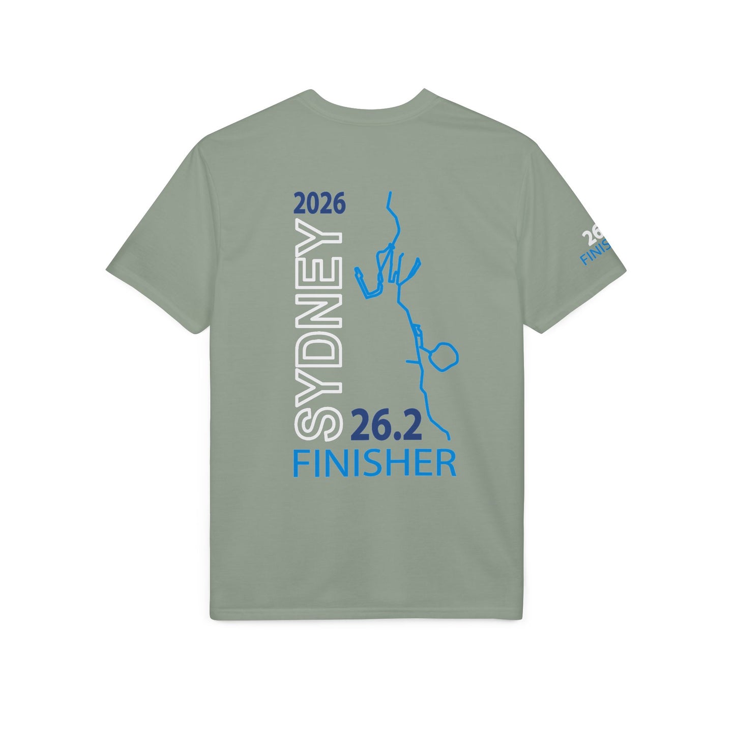 Sydney 26.2 Finisher T-Shirt | Marathon Route Graphic
