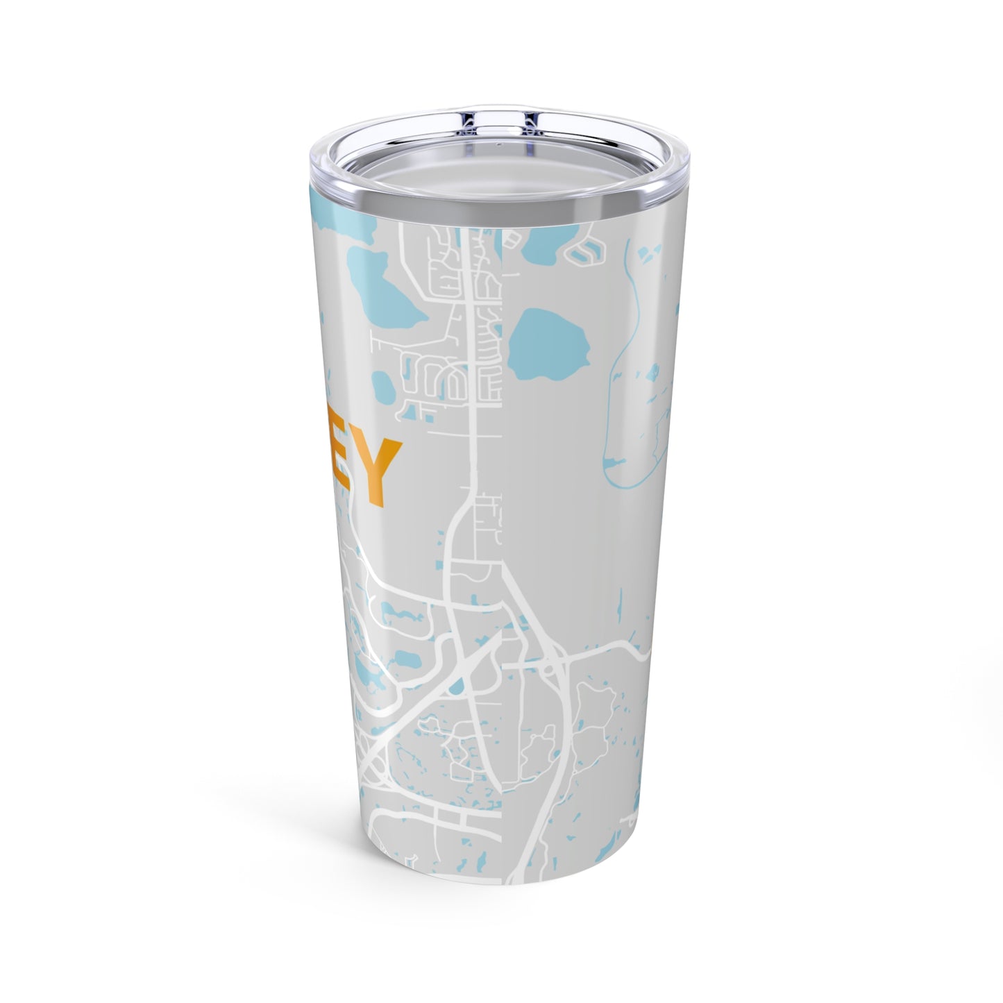 2026 Dopey 48.8 Map Tumbler 20oz | Colorful Course Map, Distance Marker