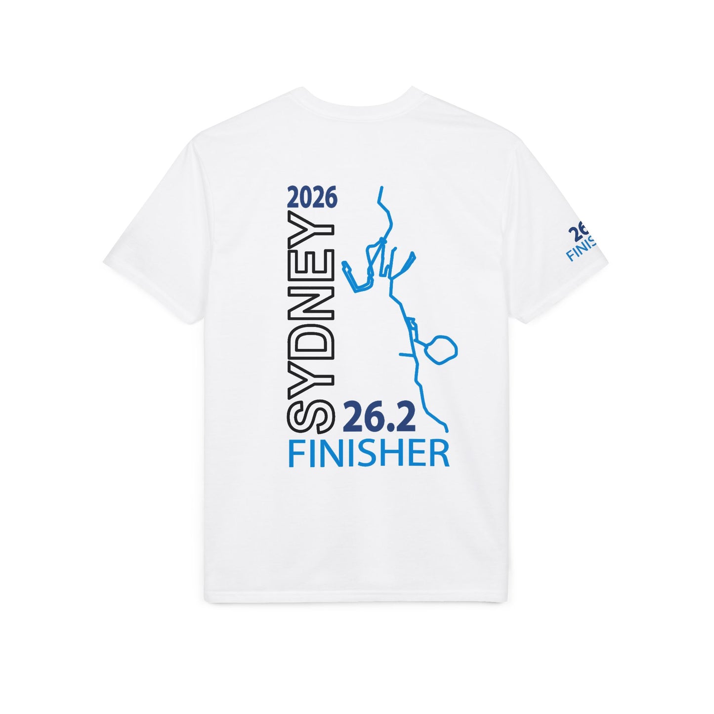 Sydney 26.2 Finisher T-Shirt | Marathon Route Graphic