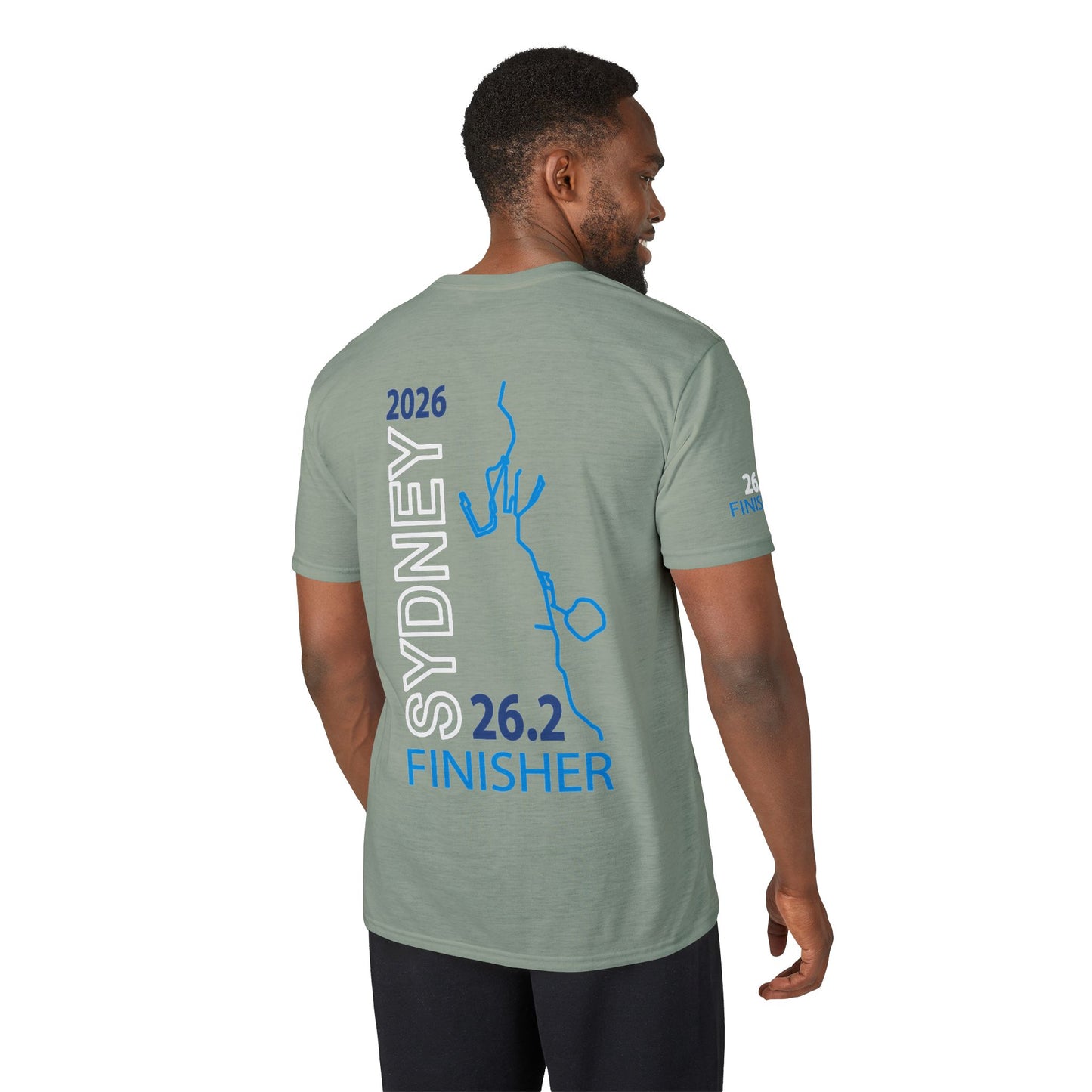 Sydney 26.2 Finisher T-Shirt | Marathon Route Graphic