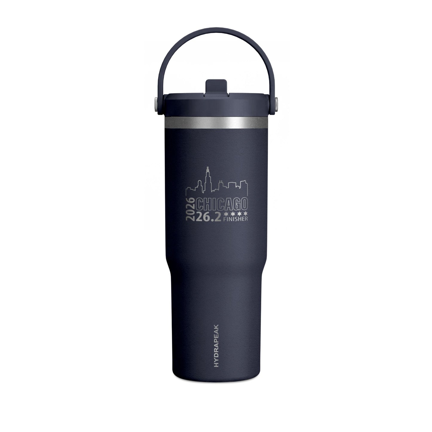 2026 Chicago 26.2 finisher Tumbler | 32oz Stainless Travel Mug