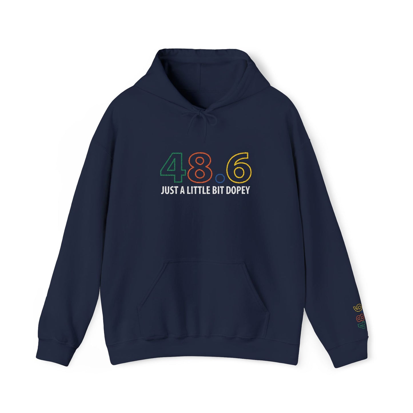 48.6 Just A Little Bit Dopey Hoodie | Pullover, Challenge