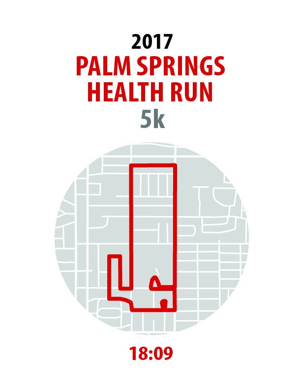 Custom Race Map, Digital File & Print options available